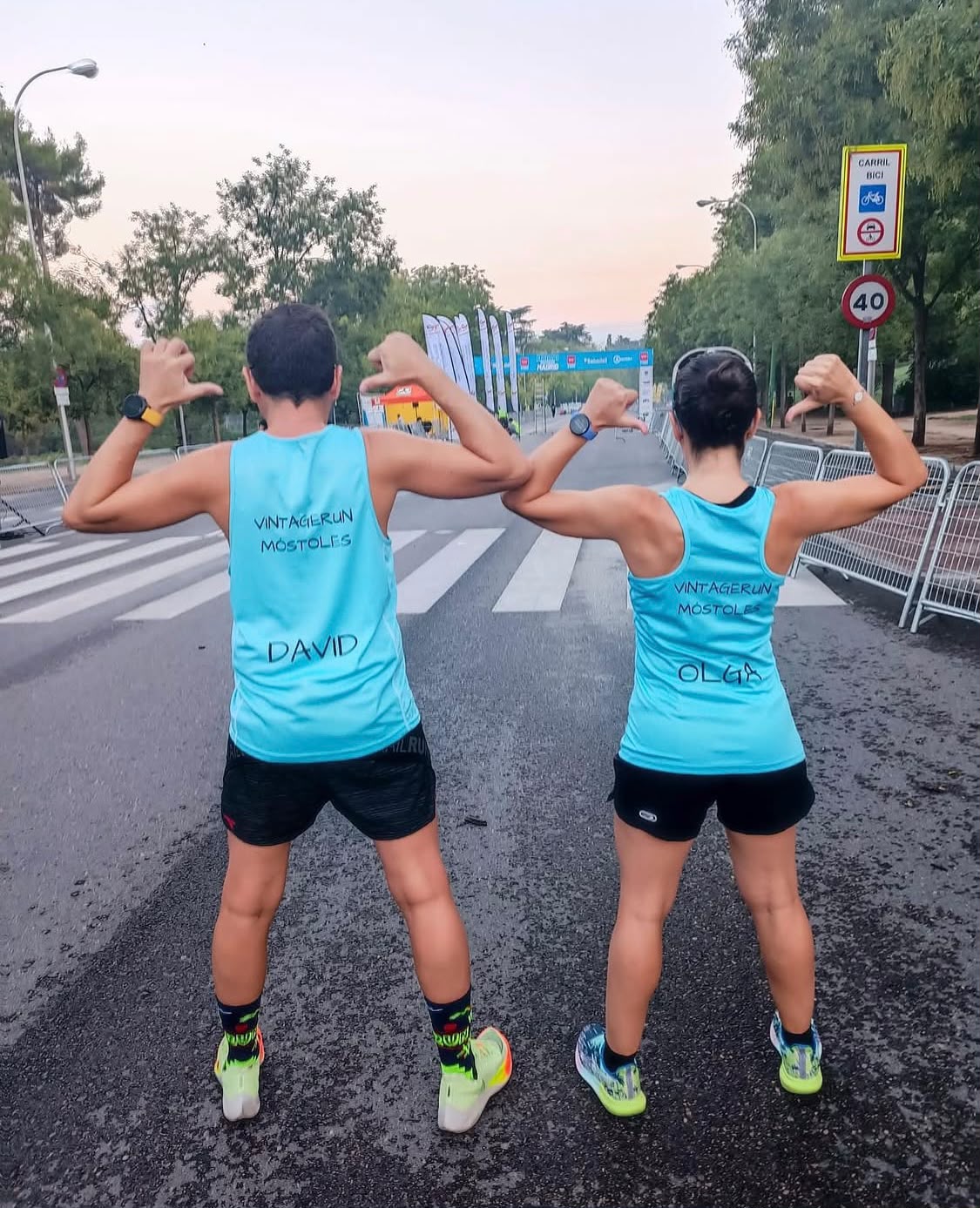 Runners de VintageRun Móstoles en carrera popular Runners de VintageRun Móstoles en carrera popular