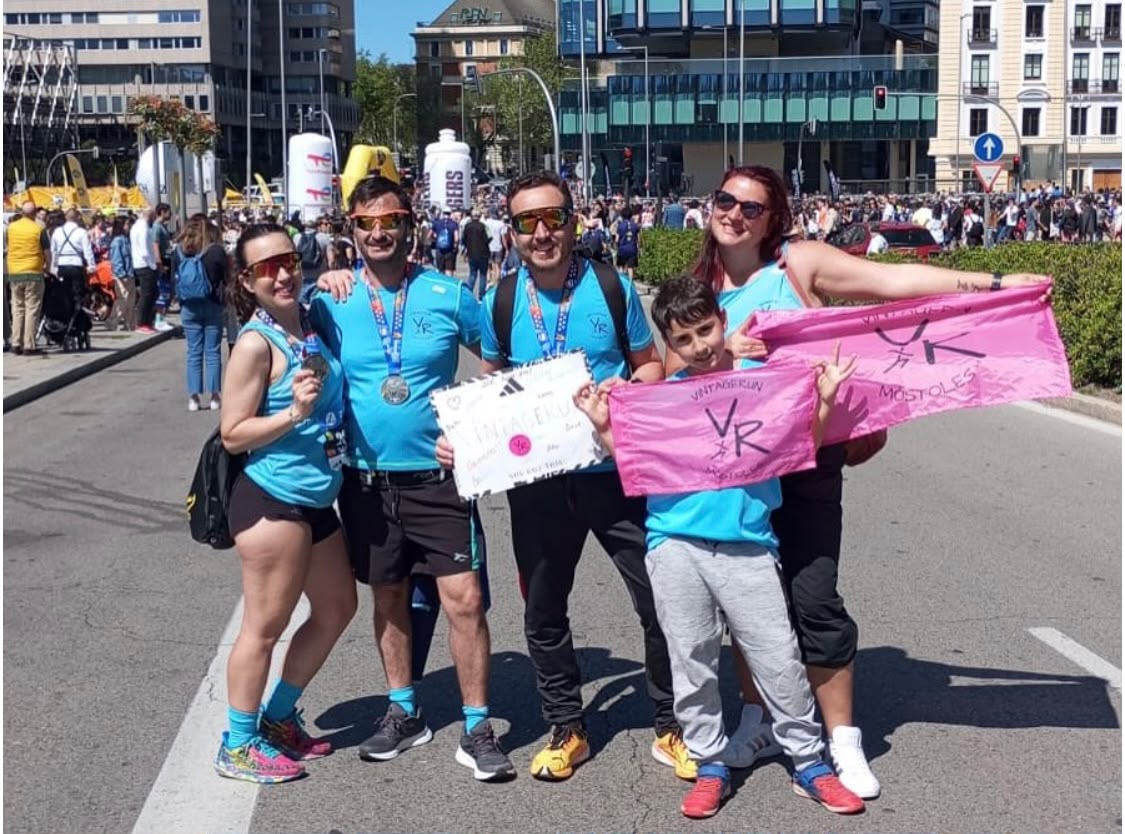 VintageRun Móstoles en una jornada deportiva VintageRun Móstoles en una jornada deportiva